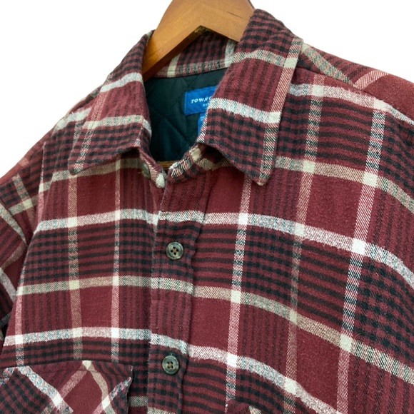 Towncraft Flannel Quilted Shackett ML - Picture 3 of 9